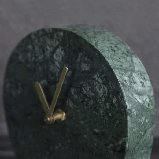 Picture of Marble Clock Green